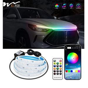 59 Inch Car LED Light Strip Waterproof Daytime Running Light Kit Other Control