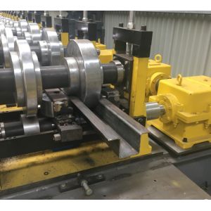 Omega Full Hardness Ppgi Cz Roll Forming Machine Hydraulic System