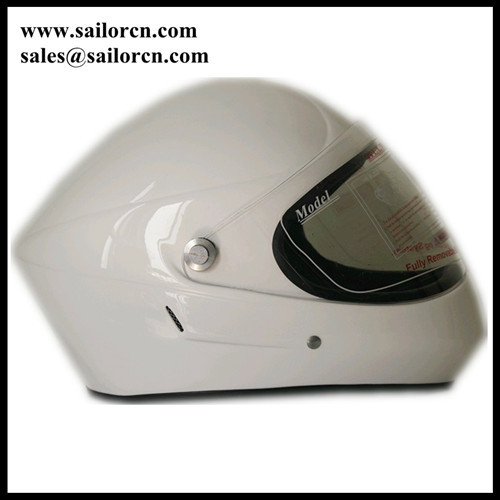 Full face Paragliding helmet factory price White hang gliding helmet Long board