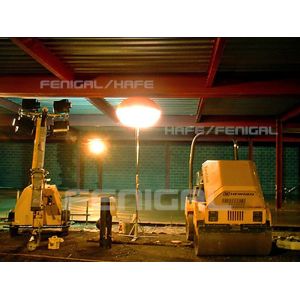 360deg. LED1000w lighting balloon for construction site illumination 120v/230v