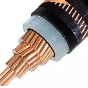 Medium Voltage Power Cable Copper Aluminum Conductor Single Core XLPE Insulated
