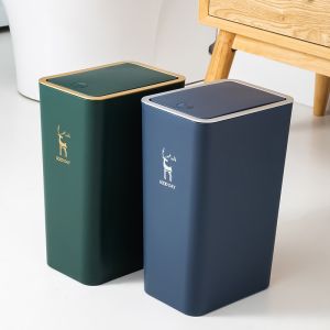 Custom Plastic Trash Can Suppliers Rectangular Plastic Trash Can