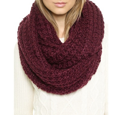 Quality Loop scarf elegan trendy hipster circle infinity scarf,knitted infinity scarf wholesale