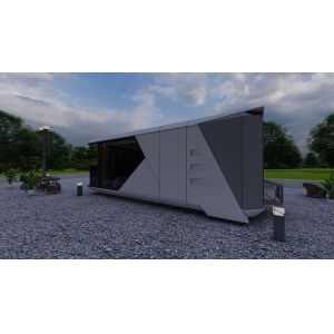 Steel Luxury Modern Portable Space Capsule Prefabricated Container