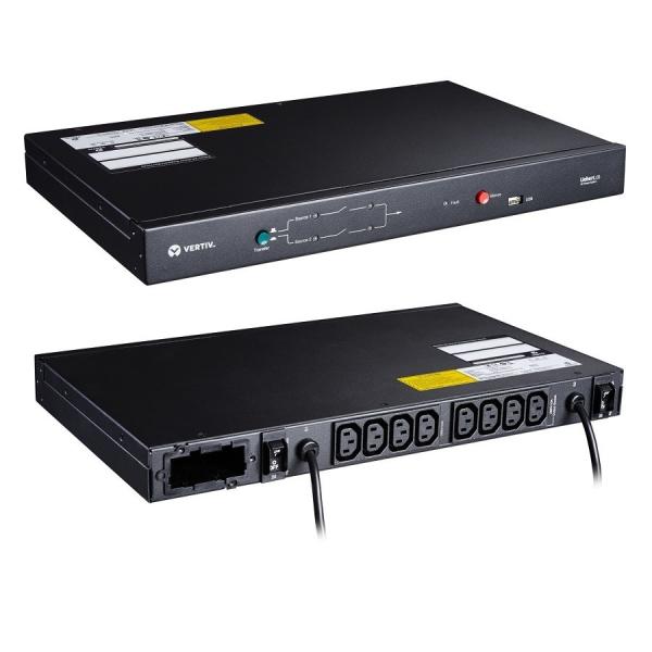 10A IEC Socket Standard Network Card VERTIV Dual Power Input Static Switching