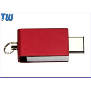 Tiny Swivel 128GB USB Memory Drive USB3.1 USB-C and USB3.0 Dual Interface