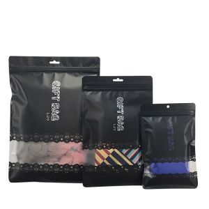 China Clear Laminated Plastic k Packaging Bag For Swimming Underwear on sale