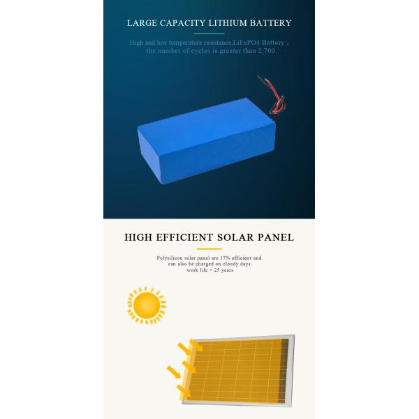 Die-cast aluminum alloy solar light