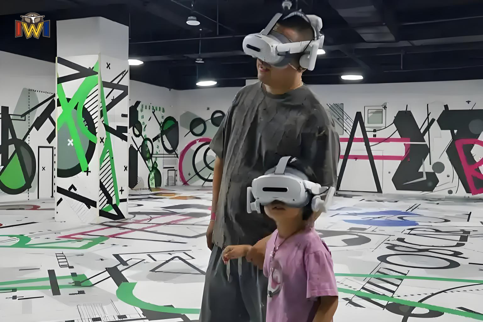 Cheap XR Arena Space Game with Special Gun Controllers for sale