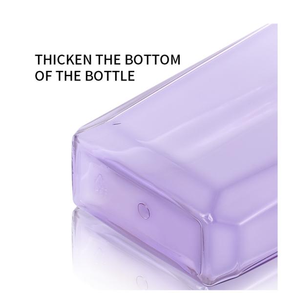 Recycable Small Screw Top Bottles Engraving Screw Top Plastic Containers