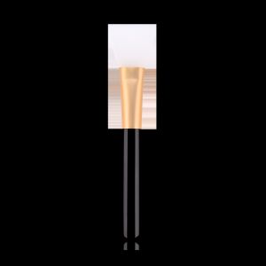 Soft Head Applicator Flat Gel Makeup Brush For Facial Beauty