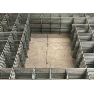 ASTM 185 250mm Deformed 10mm Rebar Mesh Sheets Rectangle SGS Customized