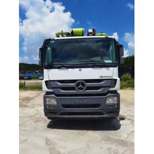 Semi-Dry Shotcrete 56m Concrete Pump Truck with Avaliable Spare Parts within