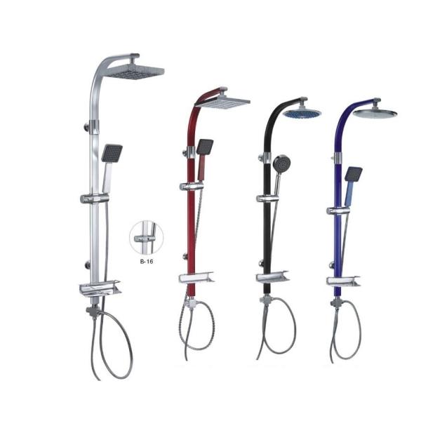 Quality Thermostatic Rain Shower Tub Faucet Set , Showerhead And Faucet Sets wholesale