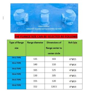 NO.533HFB-50A AIR VENT HEAD FOR SEA WATER TANK WITH SUS316L FLOATER NBR GASKET 0