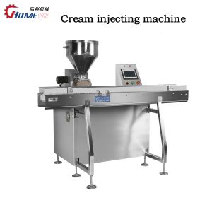 304 Stainless Steel Cake Ice Cream Filling Machine Puff Injecting Equipment