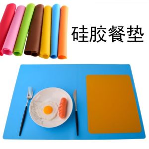 Foldable Silicone Food Mat for Sustainable Table Decoration Accessories Type