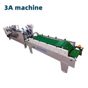 Side Glue Folding Way 6*1*1.35M Folder Gluer Machine for Fast Box Folding and