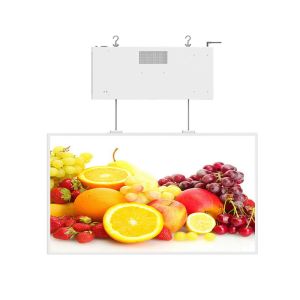 150W Double Sided Lcd Shop Digital Window Advertising 55 Inch