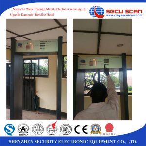 Fire proof and shock proof People Screening / walk through Metal Detectors for