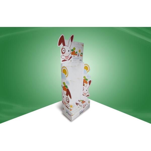Cute & Funny Cardboard Point Of Sale Display Stands with Varnishing or