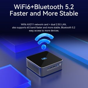 Intel Core I7 13700H Mini PC DDR5 Dual LAN 3 Screen 4K Display Mini PC With Fan