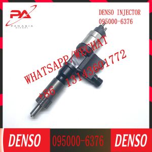 Hot sale common rail injector 095000-6376 Trait High Speed Steel Genuine Fuel