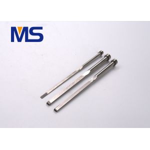 China DIN 9810 Mould Ejector Pins 0.5mm Flat Position For Plastic Molding Parts on sale
