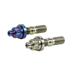 Cheap Racing M10 Titanium Exhaust Manifold Studs Nut Kit for sale