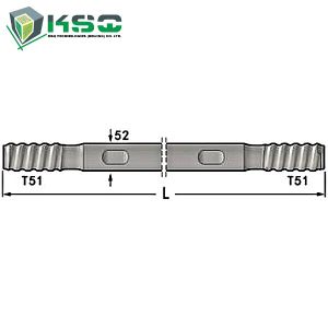 Self Drilling Threaded Drill Rod