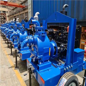 Emergency Flood Water Pump Set High Pressure Centrifugal Pump High Efficiency