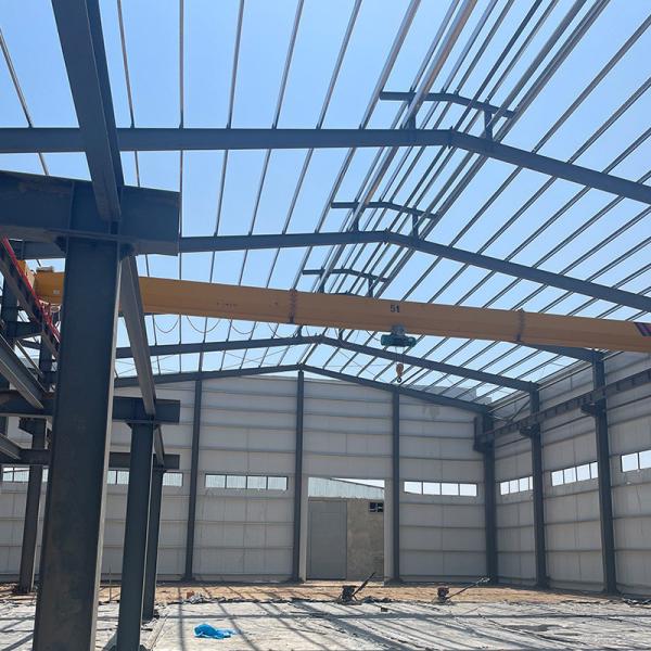 Industrial Steel Structure Barn Easy Operation Modern Steel Frame Structure