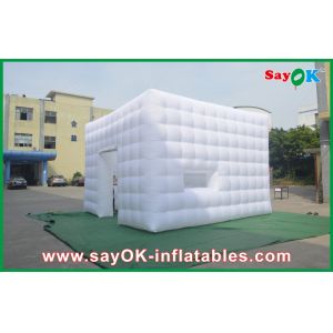 Inflatable Outdoor Tent Opening Window Inflatable Cube Tent Middle Door Inflatable Party Tent