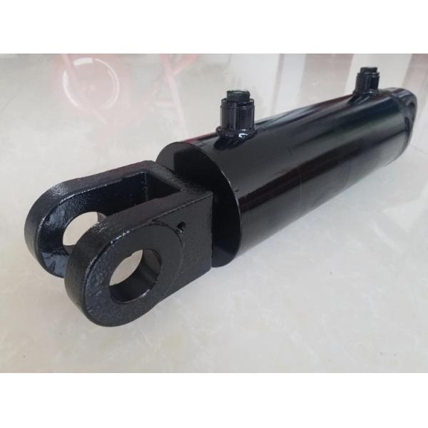 Double Acting Clevis Mount Hydraulic Cylinder Steel Welded For Construction Industries