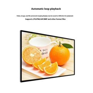 Invisible Wall-Mounted Digital Signage Advertising Player Factory's Intelligent