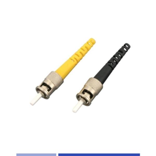 Quality ST UPC Singlemode Fiber Optic Cable Connectors Simplex 3.0mm wholesale