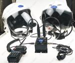 GD-K01-S6 and GD-G-S6 Paramotor helmet with intercom Paratrike intercom