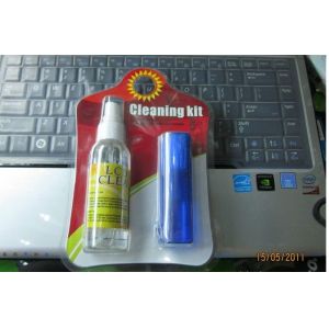 2-in-1 Portable Spray Cleaner for LC, CRT, computer monitor, lens, touch