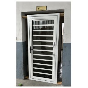 Customized Jalousie Aluminum Frame Tempered Glass Louver Adjustable Louver With