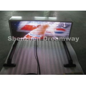 Taxi LED Display 5 mm Pixel Pitch Double Sides 3G WIFI Control