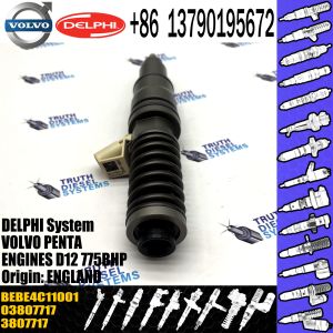 Diesel Common rail fuel injector 3807717 BEBE4C11001 for VOL Penta Marine D12