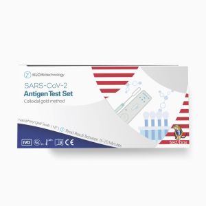 iiLO 70mm SARS-CoV-2 Antigen Swab Test Kit Nasopharyngeal Swab Malaysia 1 Test