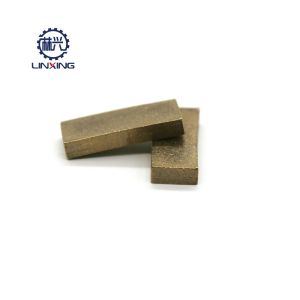 Raw Material Metal Powder Diamond Cutting Segment for Marble Gangsaw