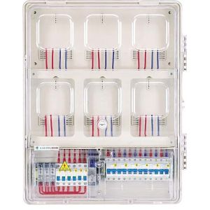 Eco - Friendly Electrical Service Meter Box Large Capacity Household Application