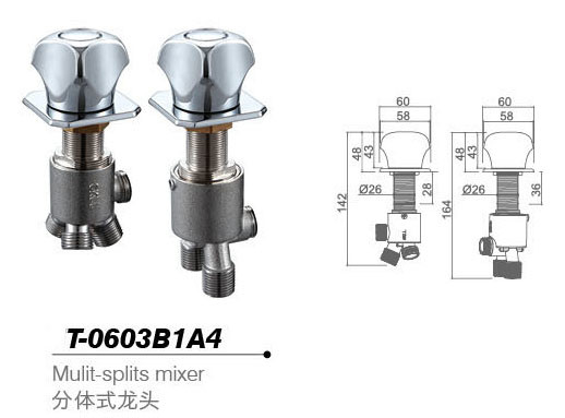 Bathtub mixer,Faucet,T-0603B1A4