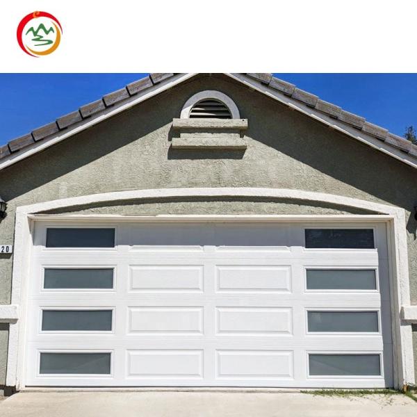 Quality Modern Style Customizable Steel Flip Sectional Lift Overhead Garage Door Factory Price Finished Surface for Home Use wholesale