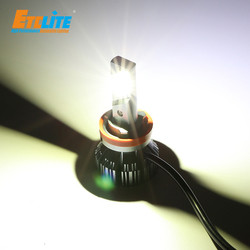 H11 H7 Led Canbus Decoder 70W Power 6000k Color Temperature IP68