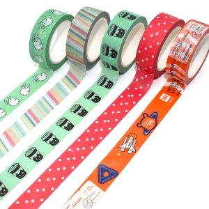 Custom Printed Decoration Waterproof Masking Washi Tape