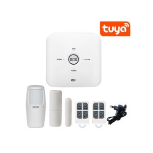 Cheap Tuya App 433mhz Sensors Wifi Gsm Wireless Security Alarm System for sale