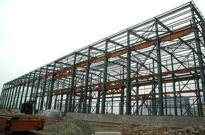 Quality Modular Steel Structural Construction Customized For Private Residential Plant wholesale